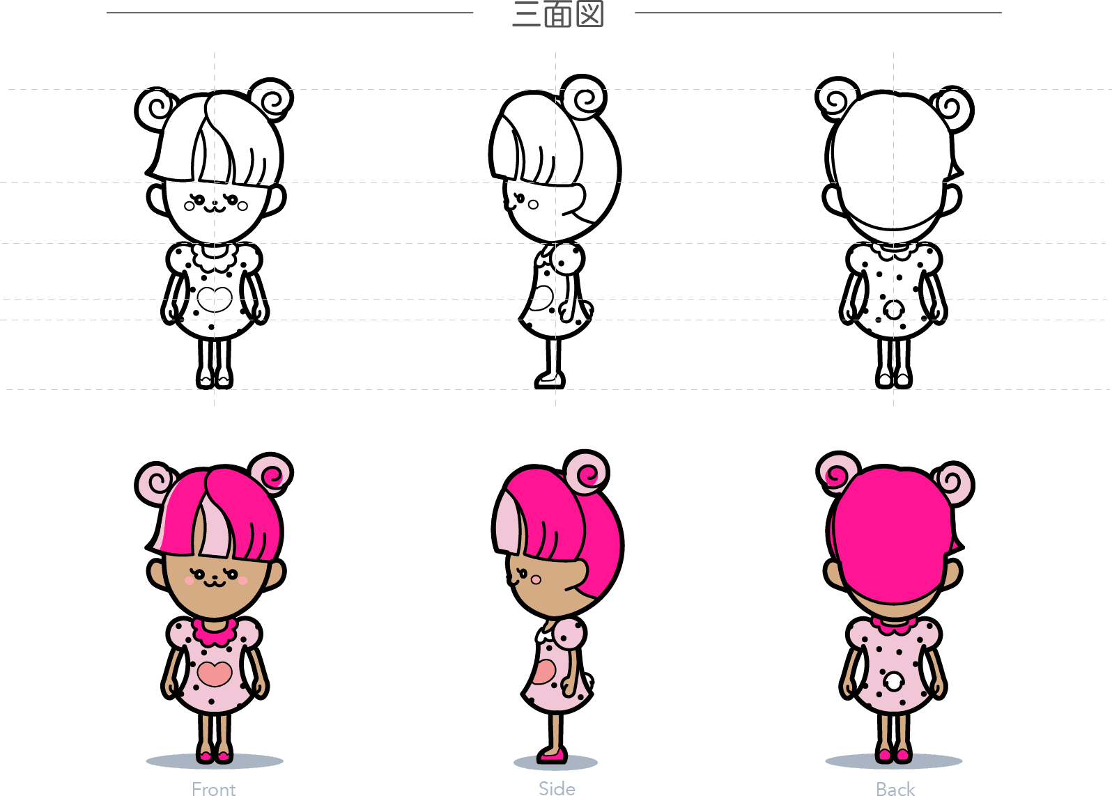 PIPI 三面図
